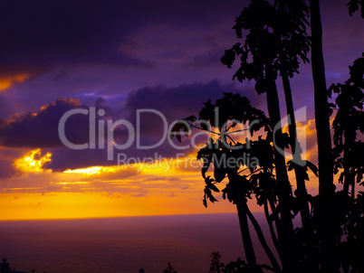 Sonnenaufgang in La Palma