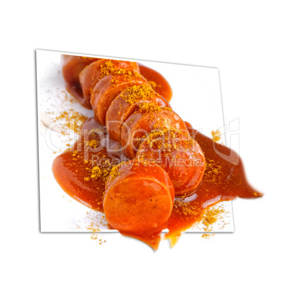 Currywurst - 3D Illustration