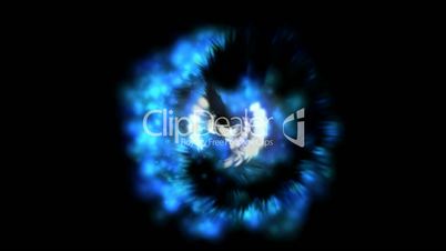 blue nebula and whirl light,magnetic field,energy tech background.Design,pattern,symbol,dream,vision,idea,creativity,vj,beautiful,decorative