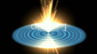 galaxy launch golden heaven light and blue ripple,water ripple,tech energy field background.particle,Design,symbol,dream,vision,idea,creativity,vj,beautiful,art,decorative,mind,Fountain,center,universe,galaxies,magnetic fields,stars,ripples,water surface,
