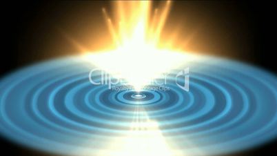 golden heaven light and blue ripple,water ripple,energy field,tech background.particle,Design,symbol,dream,vision,idea,creativity,vj,beautiful,art,decorative,mind,Fountain,center,universe,galaxies,magnetic fields,stars,ripples,water surface,underwater,sun