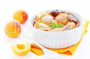 Clafoutis mit Aprikose / clafoutis with apricot