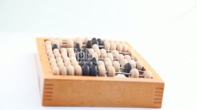 Turning  wooden abacus HD