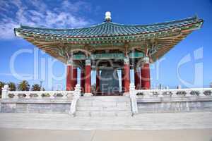 Korean Bell of Friendship pagoda