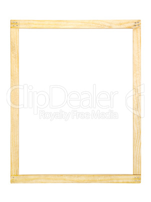 homemade simple wooden frame