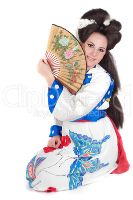 Portrait Of Geisha