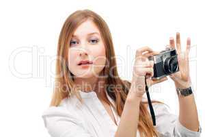 Beautiful Girl with the camera