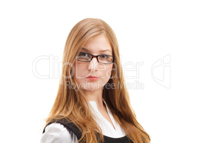 Portrait of beautiful business woman