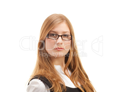 Portrait of beautiful business woman