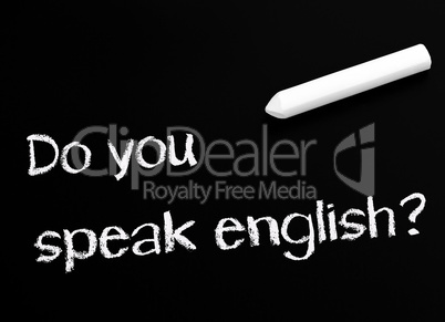 Do you speak english ?