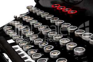 Schreibmaschinen-Tasten