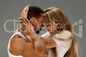 Young couple dances Caribbean Salsa