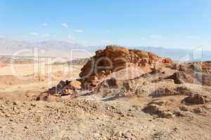 Rocky desert landscape