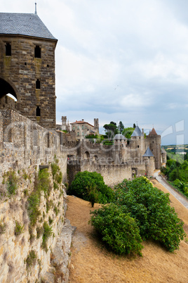 castle of Carcassonne - south of France