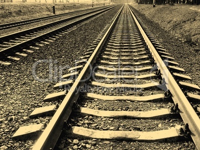 A railroad, which ran away