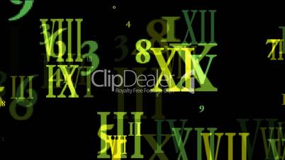 abstract computer business number and alphabet matrix,finance market display.