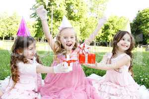 Children's Birthday Party outdoors