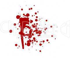 blood splatter red horror bloody gore drip murder violence
