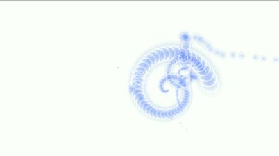 swirl circle shaped chains sparing,flow snake body and earthworm.