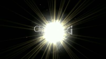 explosion rays light and roman numerals from electric tunnel hole,starburst magnetic fields in space,energy fiber optic cable and pupil.