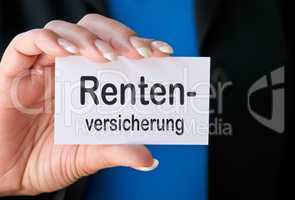 Renten Versicherung