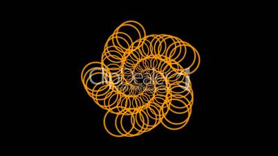 spin circle magnetic wire and swirl fiber optic chain,tech web lines,tunnel hole,flower fancy coil.
