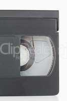 Close up of a video tape