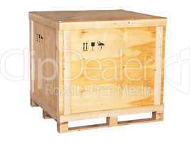 large wooden box