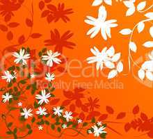 Floral wallpaper