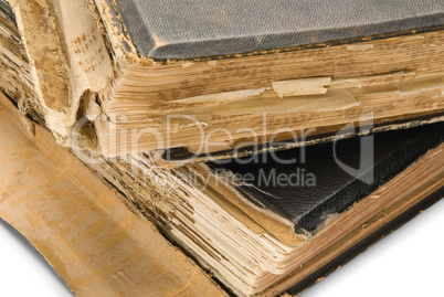 old book, isolated on white background