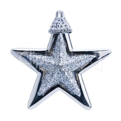 christmas blue star