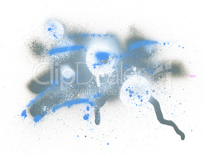 Graffiti spray paint background texture