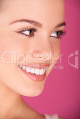 perfect teeth smiling