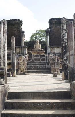 Ancient Buddha statue