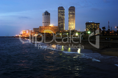 Colombo at night