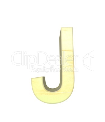 Buchstabe J Buchstabe J