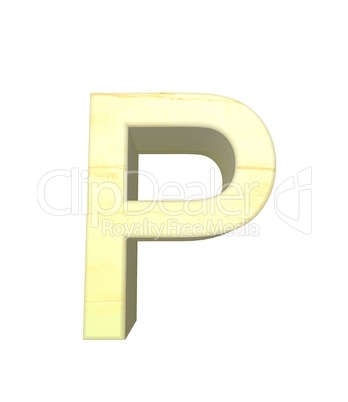 Buchstabe P