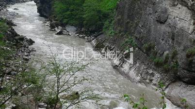 River in the gorge