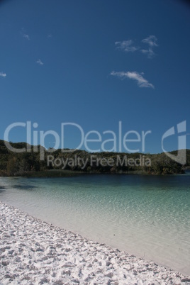 türkisblauer See - Lake McKenzie - Australien