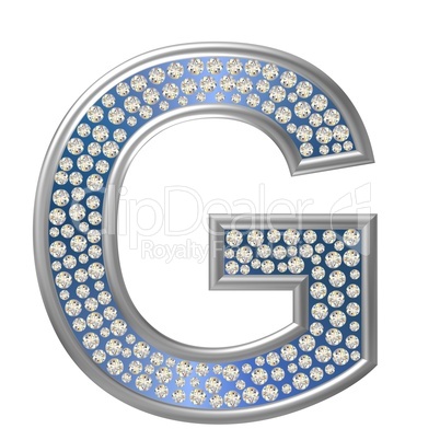 Diamant Buchstabe G