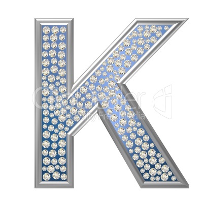 Diamant Buchstabe K