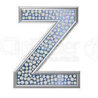 Diamant Buchstabe Z