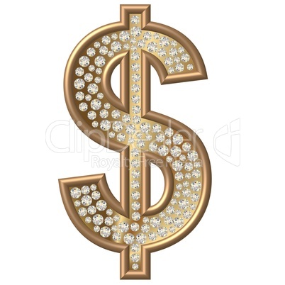 Diamant Symbol Dollar