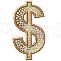 Diamant Symbol Dollar