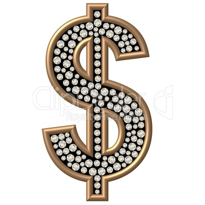 Diamant Symbol Dollar