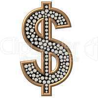 Diamant Symbol Dollar