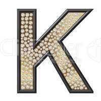 Diamant Buchstabe K