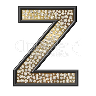 Diamant Buchstabe Z Diamant Buchstabe Z