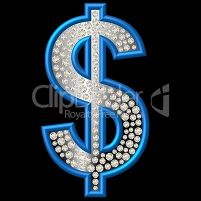 Diamant Symbol Dollar