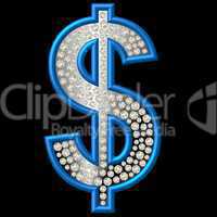 Diamant Symbol Dollar